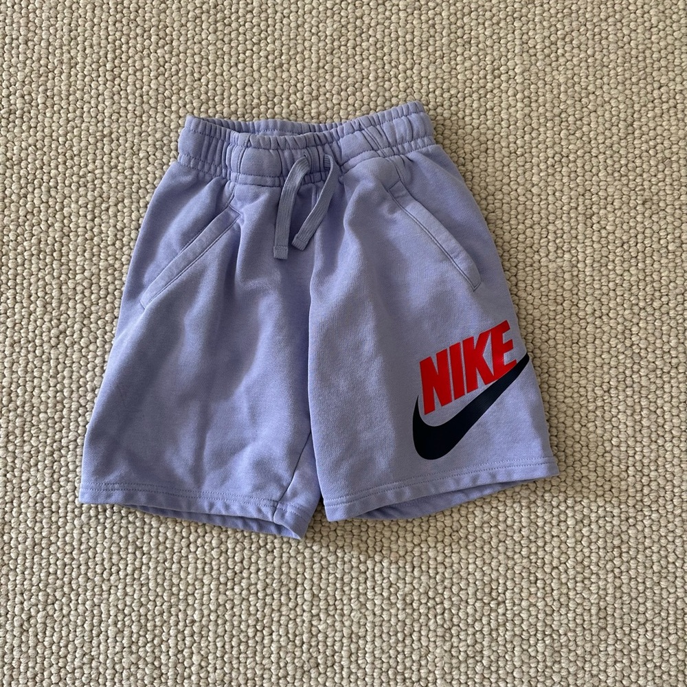Nike Boys Sweat Shorts with Red Logo, good condition!